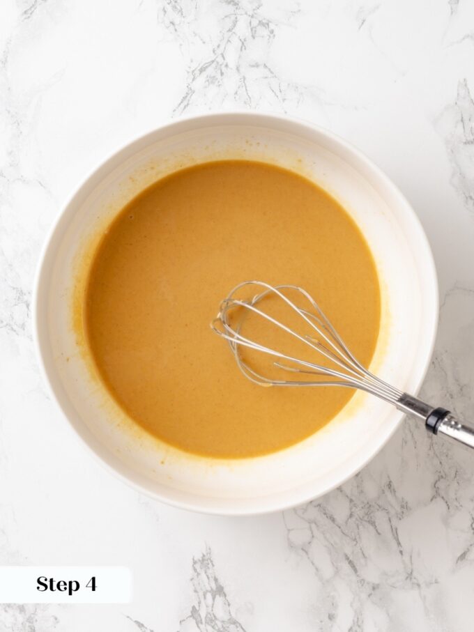 Coconut oil joins the peanut butter here, the fat that keeps this peanut butter bread moist.