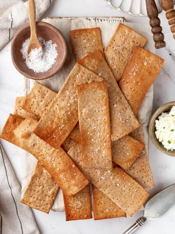 Rustic and deeply crunchy, knackebrod belongs on the table with soft cheese and more salt.
