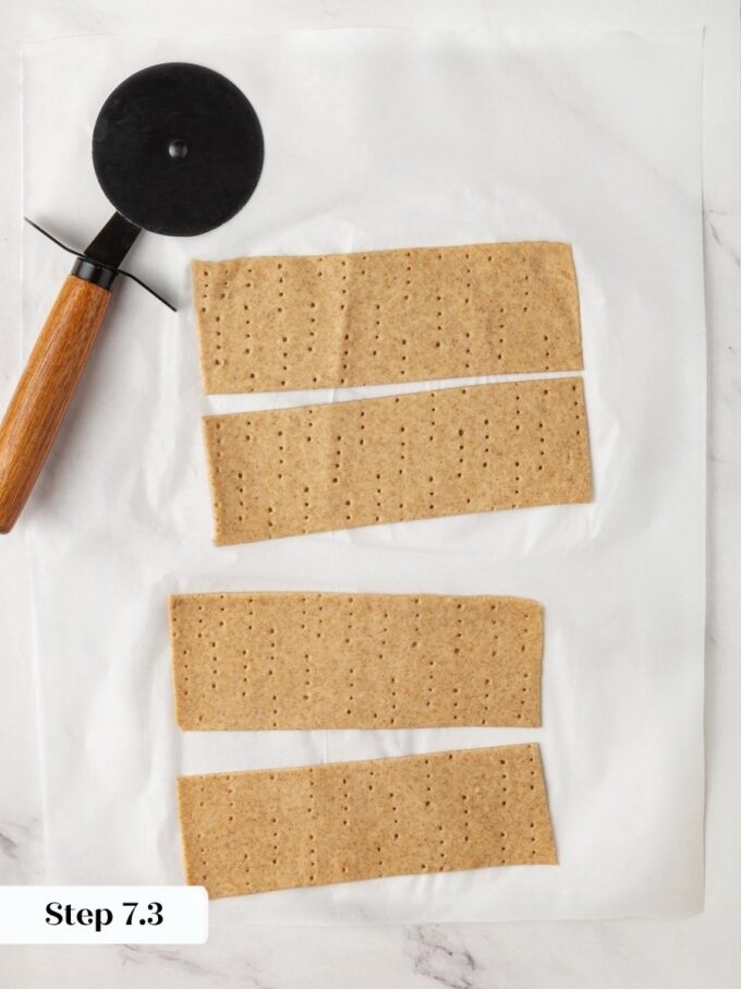 Strips this narrow bake through quickly, which is why knackebrod stays crisp rather than leathery.