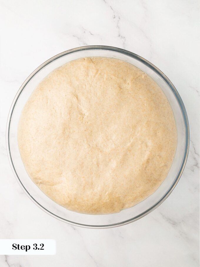 Watch the dough rather than the clock; sourdough rye bread proofs on kitchen temperature.