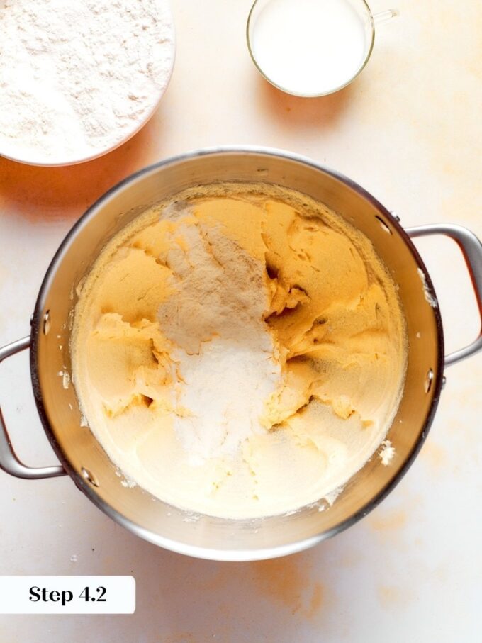 Alternating flour and milk prevents overmixing and keeps the strawberry muffin recipe crumb soft and tender.