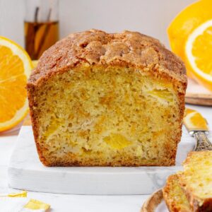 Blood orange or Cara Cara would make this orange bread even more fragrant than navels do.