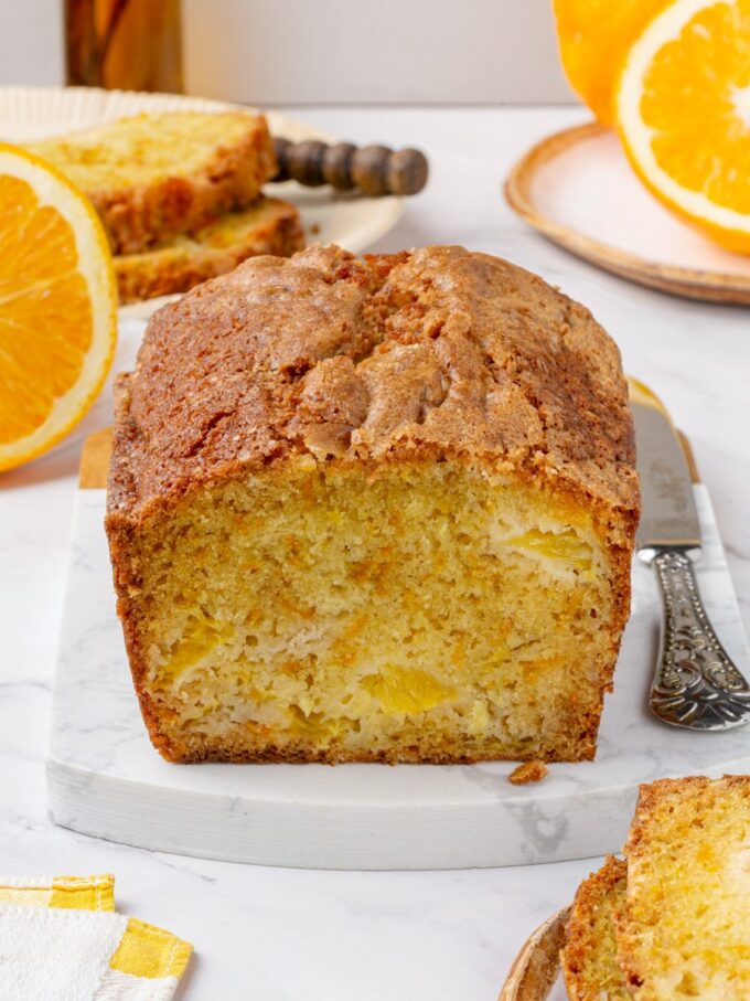 Without glaze or soak, the citrus in this orange bread is baked entirely into its crumb.