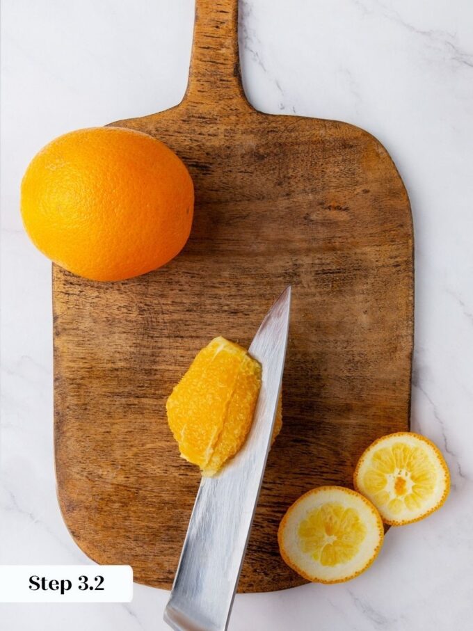 Removing every trace of pith keeps bitterness out of the fruit folded into this orange bread.