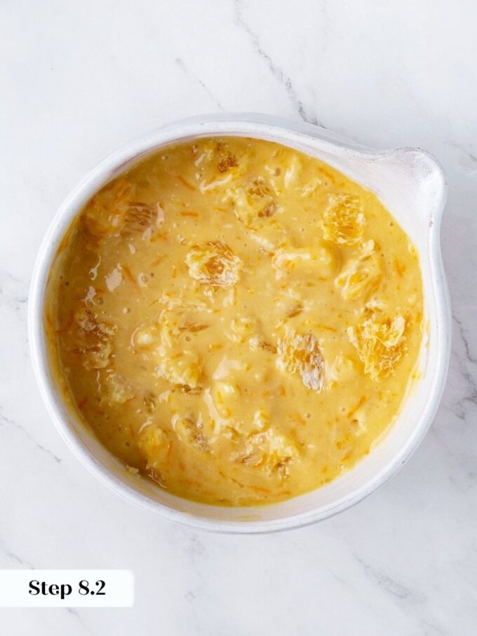 Folding whole segments through a quick bread batter is what almost no orange bread recipe does.