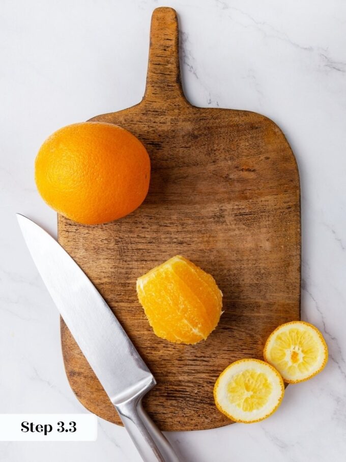 Naked flesh with no membrane showing is exactly the starting point this orange bread recipe needs.