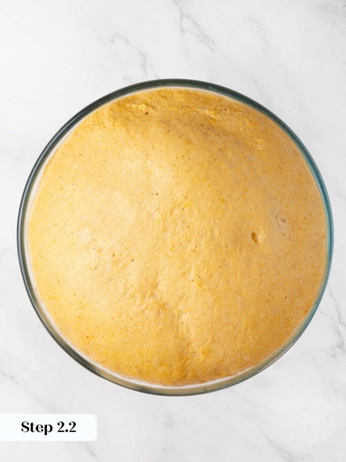 Watch the dough double rather than the clock, since warm kitchens speed pumpkin cinnamon rolls along.
