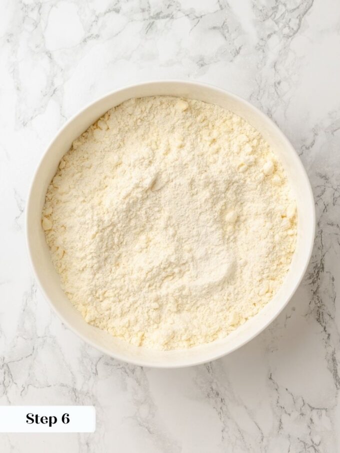 Uneven bits of fat in the flour create the flaky layers of sour cherry pie.